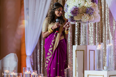 Adorable Indian bridesmaid speech moment. Adorable Indian bridesmaid speech moment.