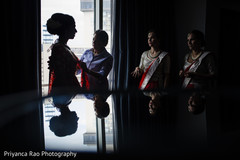 Amazing shot of Indian bride prior to the bash Amazing shot of Indian bride prior to the bash