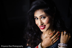Indian bride looking at the camera Indian bride looking at the camera