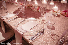 Details of plates used for the reception Details of plates used for the reception