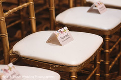 Reserved chairs for special guests Reserved chairs for special guests