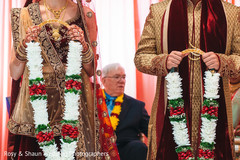 Beautiful white and red garlands Beautiful white and red garlands