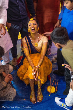 See this joyful haldi celebration. See this joyful haldi celebration.