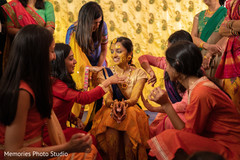 Perfect Indian pre-wedding haldi celebration. Perfect Indian pre-wedding haldi celebration.