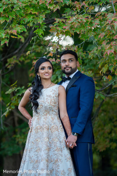 Indian couple outdoors photo session. Indian couple outdoors photo session.