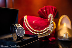 Indian groom's ceremony accessories. Indian groom's ceremony accessories.