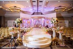 Stunning Indian ceremony wedding aisle. Stunning Indian ceremony wedding aisle.