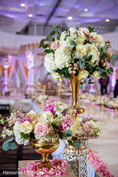 Dreamy Indian wedding flowers decoration. Dreamy Indian wedding flowers decoration.