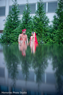 Indian lovebirds first look photography. Indian lovebirds first look photography.