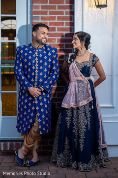 Sweet shot of Indian couple on their pre-wedding fashion. Sweet shot of Indian couple on their pre-wedding fashion.