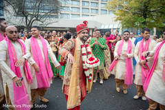 Indian groom at his baraat celebration capture. Indian groom at his baraat celebration capture.