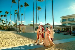 Incredible entrance of Indian groom to ceremony. Incredible entrance of Indian groom to ceremony.