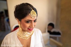 Stunning Indian bride tikka and Kundan choker set. Stunning Indian bride tikka and Kundan choker set.