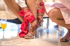 Phenomenal indian bride's shoes capture Phenomenal indian bride's shoes capture