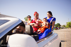 Indian groom on his baraat vehicle capture. Indian groom on his baraat vehicle capture.