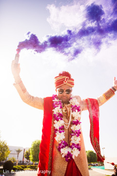 Rajah at his baraat celebration capture. Rajah at his baraat celebration capture.