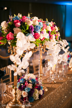 Incredible Indian wedding roses table decoration. Incredible Indian wedding roses table decoration.