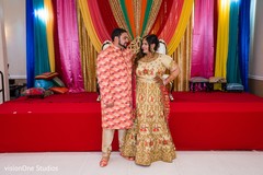 Maharani and Raja looking at each other Maharani and Raja looking at each other