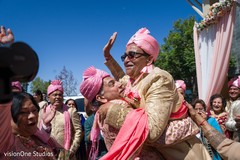 Ravishing groom during baraat Ravishing groom during baraat