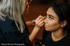 Maharani getting her makeup done. Maharani getting her makeup done.