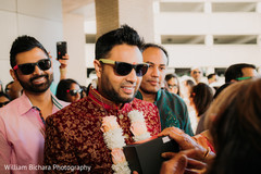 Indian groom at his baraat celebration. Indian groom at his baraat celebration.