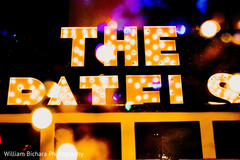 Elegant Indian wedding reception lights decor. Elegant Indian wedding reception lights decor.