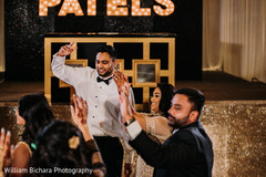 Indian bride and groom at reception dance capture. Indian bride and groom at reception dance capture.