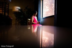 Dreamy capture of Indian bride getting ready. Dreamy capture of Indian bride getting ready.