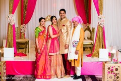 Indian couple with parents photography Indian couple with parents photography