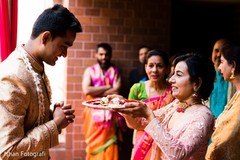 See this Indian groom at his pre-wedding rituals. See this Indian groom at his pre-wedding rituals.