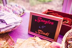 Sangeet favors table decor. Sangeet favors table decor.