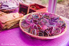 Colorful Indian pre-wedding favors bangles. Colorful Indian pre-wedding favors bangles.