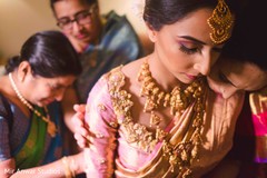Enchanting Indian bridal getting ready capture. Enchanting Indian bridal getting ready capture.