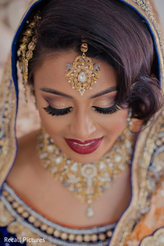 Stunning Indian bridal tikka closeup. Stunning Indian bridal tikka closeup.