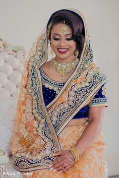 Magnificent Indian bridal reception look. Magnificent Indian bridal reception look.