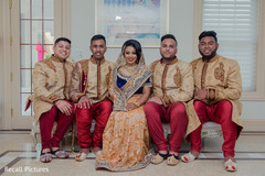 Lovely Maharani and groomsmen capture. Lovely Maharani and groomsmen capture.