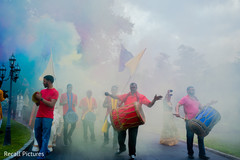 Incredible Dhol players on baraat procession. Incredible Dhol players on baraat procession.