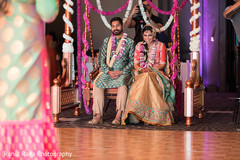 Joyful couple at the venue Joyful couple at the venue