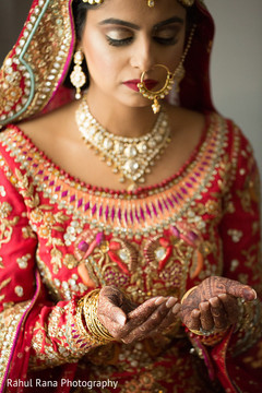 Portrait of dazzling Indian bride Portrait of dazzling Indian bride