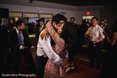 Sweet Indian bride and groom's dance. Sweet Indian bride and groom's dance.