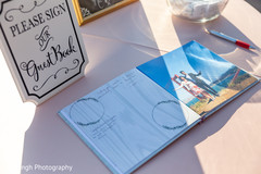 Details of the Indian wedding guest book Details of the Indian wedding guest book