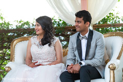 Indian bride listening to speeches Indian bride listening to speeches