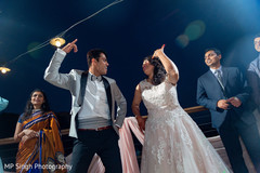 Indian bride and groom having a great time Indian bride and groom having a great time