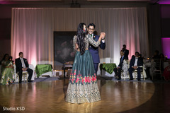Lovely Indian bride and groom's dance. Lovely Indian bride and groom's dance.
