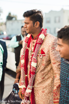 Indian groom ready to start the baraat Indian groom ready to start the baraat