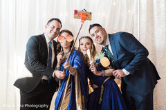 Indian wedding reception photo booth captures Indian wedding reception photo booth captures