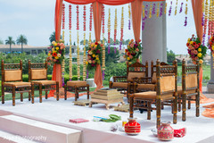 Stunning roses curtains for ceremony mandap. Stunning roses curtains for ceremony mandap.