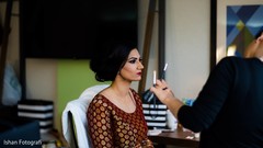 Beautiful Maharani getting ready for the ceremony Beautiful Maharani getting ready for the ceremony
