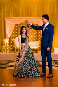Elegant Indian bride and groom reception fashion. Elegant Indian bride and groom reception fashion.