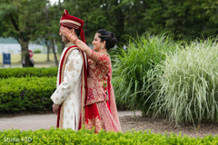 Maharani meeting with groom Maharani meeting with groom
